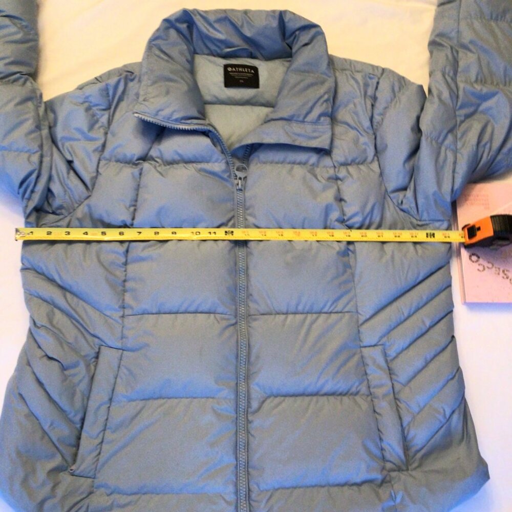 Athleta Light Blue Down Puffer Jacket | Women’s 2X - Picture 6 of 13